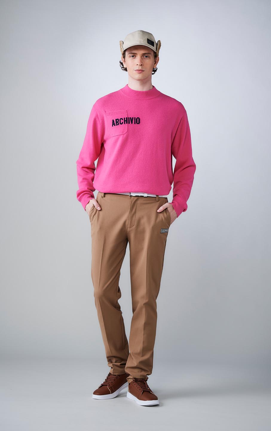 archivio - アルチビオ　カシミヤ100% ニットパーカー　38 archivio - アルチビオ カシミヤ100% ニットパーカー 38 楽天