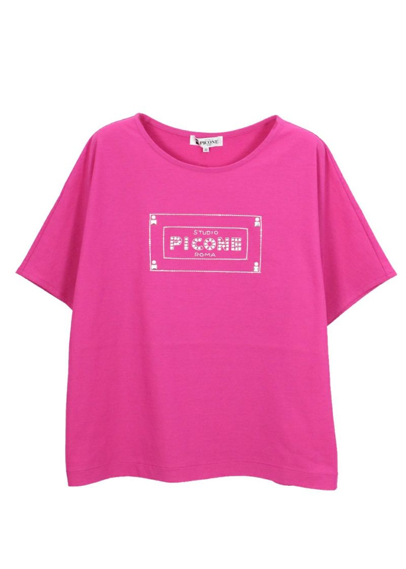 きます PICONE Tシャツ ＊ピンク iTCHz-m93990869601 ピッコーネ して