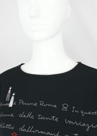 studiopicone-スタジオピッコーネ- P059317五分袖Tシャツ