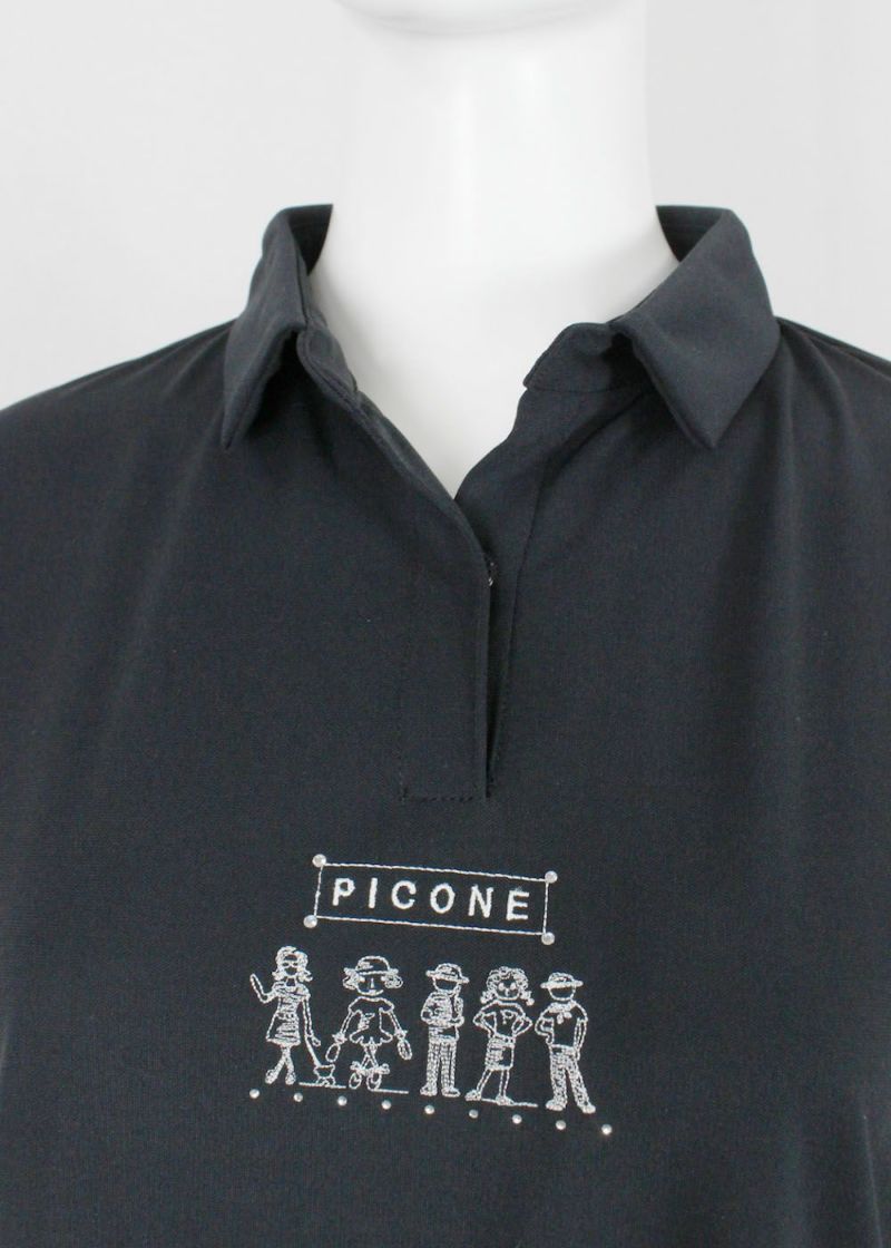 studiopicone-スタジオピッコーネ- P059431 前後切り替えシャツ