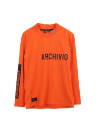 ARCHIVIO アルチビオ メンズ UV速乾 ハイネック プルオーバー ゴルフ メンズ】UV速乾長袖ハイネックプルオーバー|アルチビオ