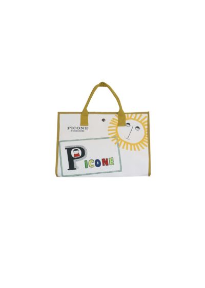 ピッコーネ　バック　ライトブルー STUDIO PICONE トート ハンド バッグ ブランド レディース A4 大