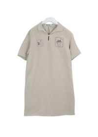 PICONE ワンピース STUDIO PICONE ワンピース UV冷感サイド刺繍ワンピース