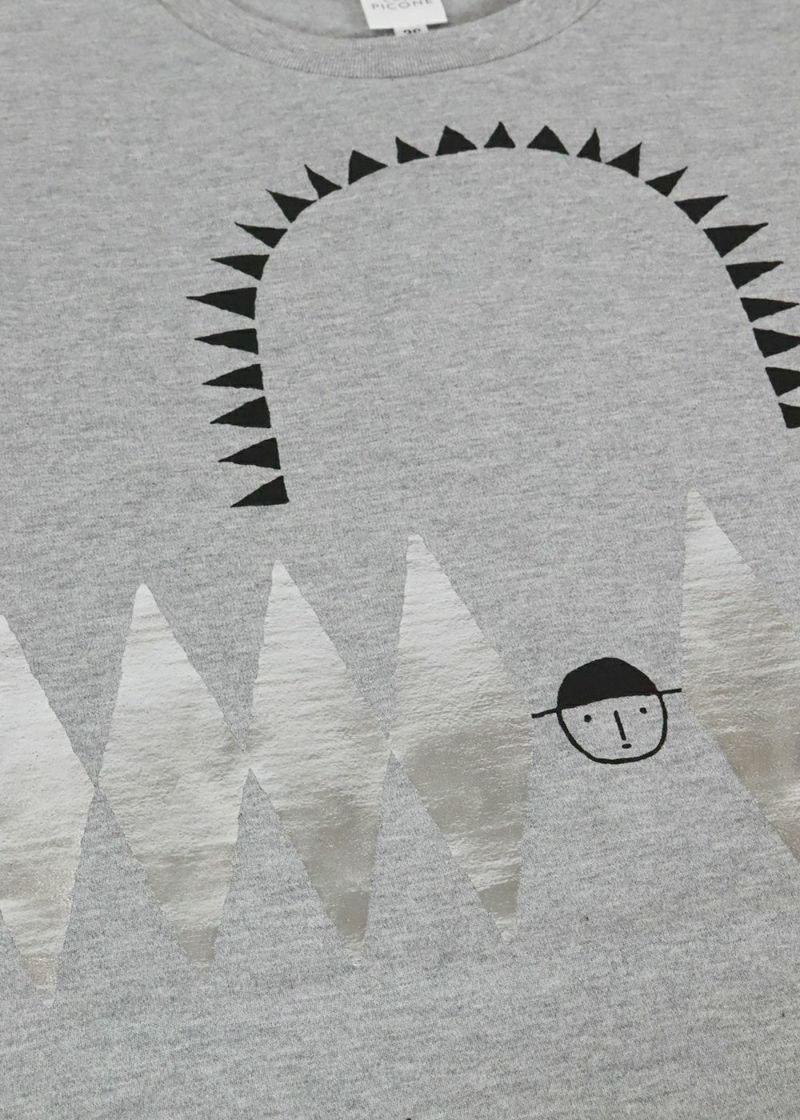 Tシャツ ピッコーネ ヴィンテージプリント|カーサピッコーネ
