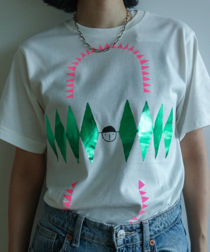 Tシャツ ピッコーネ ヴィンテージプリント|カーサピッコーネ