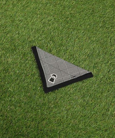 PET BANDANA ペット用バンダナ グレンチェック ブラック