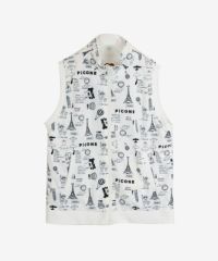 【美品】PICONE CLUB ピッコーネクラブ　リバーシブル　ベスト　2023 美品】PICONE CLUB ピッコーネクラブ リバーシブル ベスト 2023