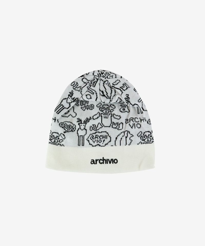 archivio-アルチビオ-3wayニット帽
