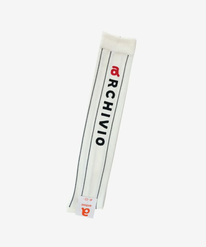 【ARCHIVIO】アルチビオ ハイソックス❤️赤 レッド 可愛い ロゴデザイン