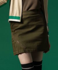 コットンサイドプリーツスカート|アルチビオ-アウトレット