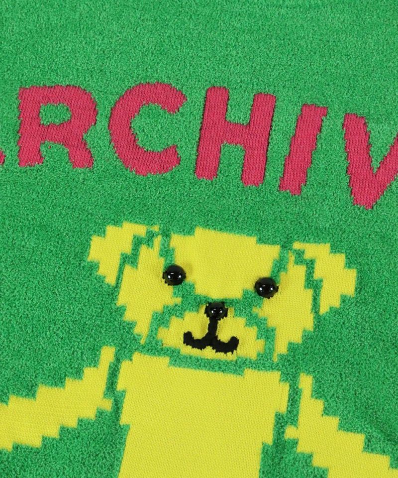 archivio-アルチビオ-長袖ニットプルオーバー