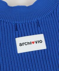 archivio-アルチビオ-長袖ニットプルオーバー