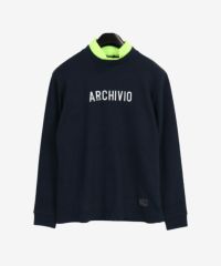 archivio-アルチビオ-【メンズ】 長袖ハイネックプルオーバー