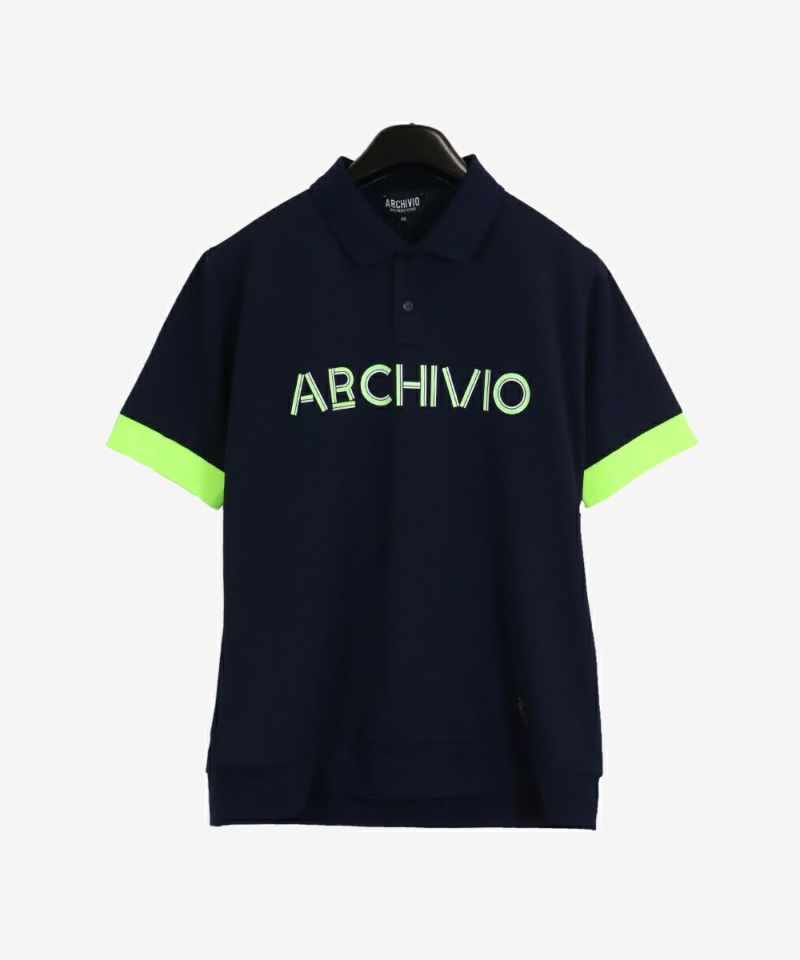 アルチビオ　ARCHIVIO　レディースポロシャツ　ネイビー