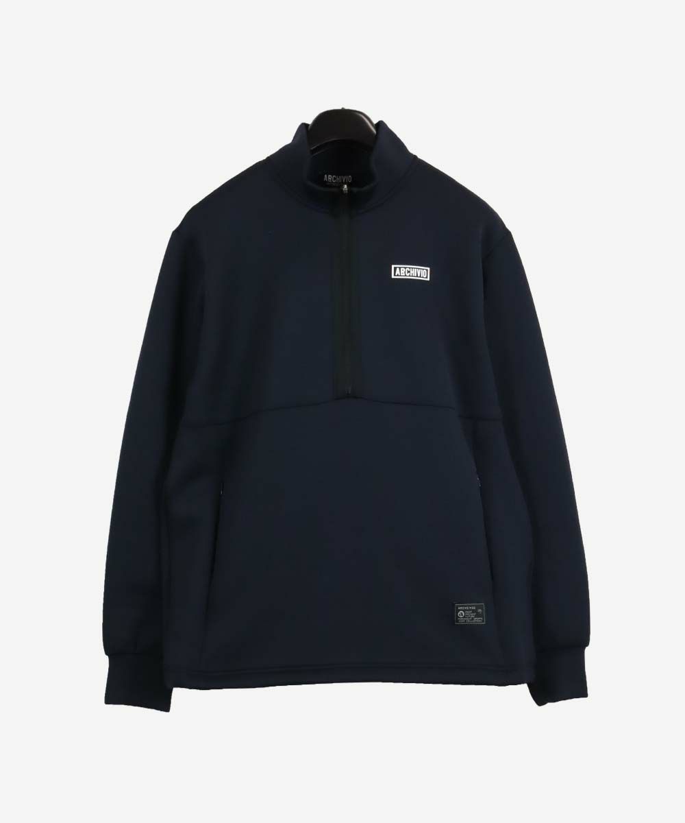 メンズ】 バックロゴハーフジップ長袖プルオーバー|アルチビオ 