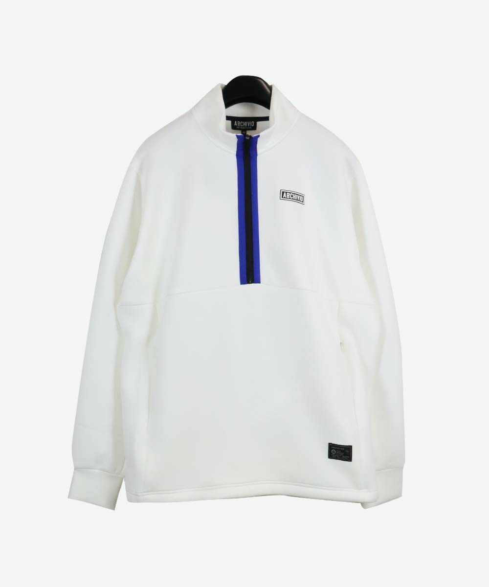 メンズ】 バックロゴハーフジップ長袖プルオーバー|アルチビオ 