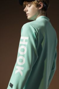 メンズ】 ダンボールスウェット長袖ハイネックプルオーバー