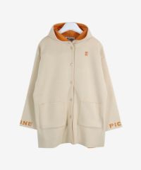 最先端 ウール混フード付きニットコート|スタジオピッコーネ ジャケット・アウター