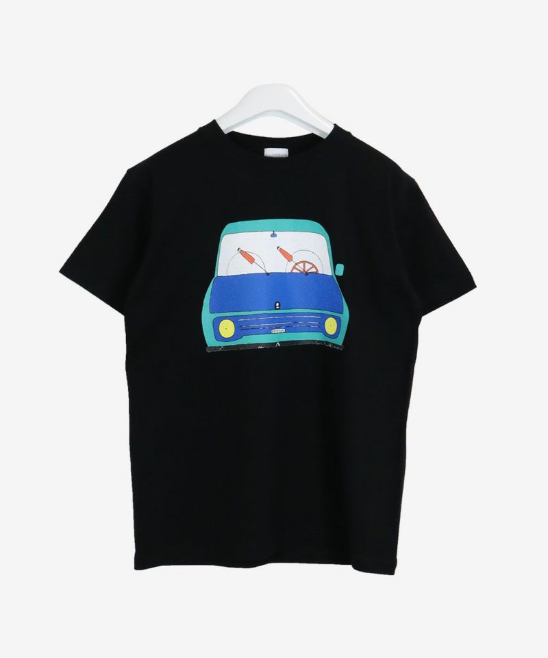 Tシャツ(CAR)（ブラック）