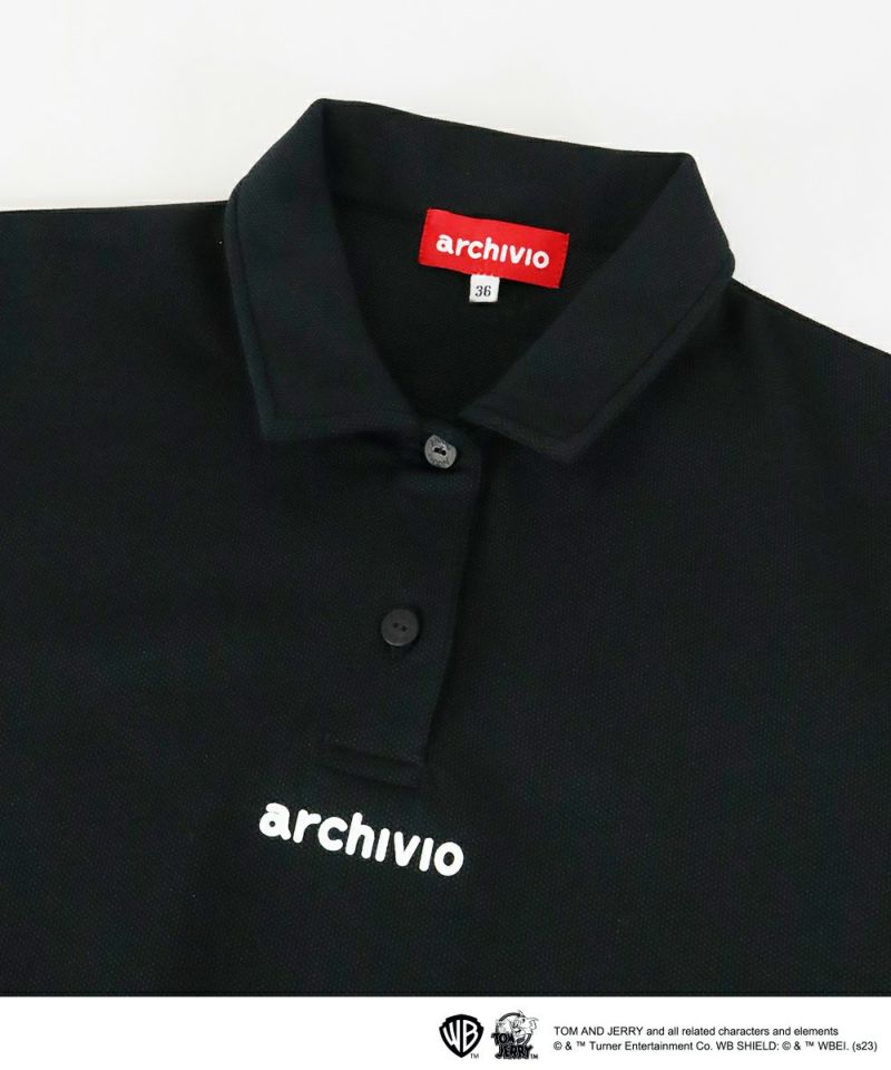 archivio-アルチビオ- 【トムとジェリーコラボ】半袖ポロシャツ