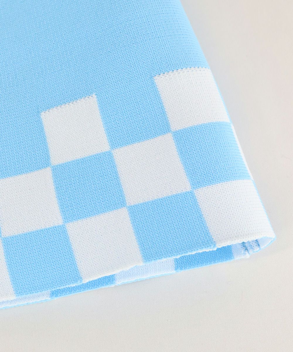 新品❤️アルチビオ❤️セットアップ 水色 ノースリーブセーター スカートセット 裾チェック柄ニットスカート|アルチビオ-アウトレット- - ゴルフウェア