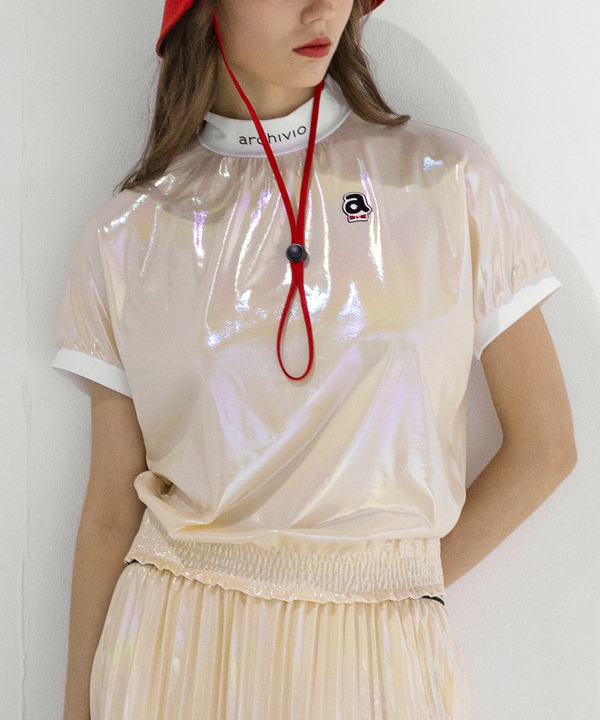 ホログラム半袖プルオーバー|アルチビオ - ゴルフウェアや婦人服通販