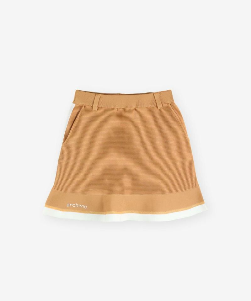 裾フリルニットスカート|アルチビオ - ゴルフウェアや婦人服通販