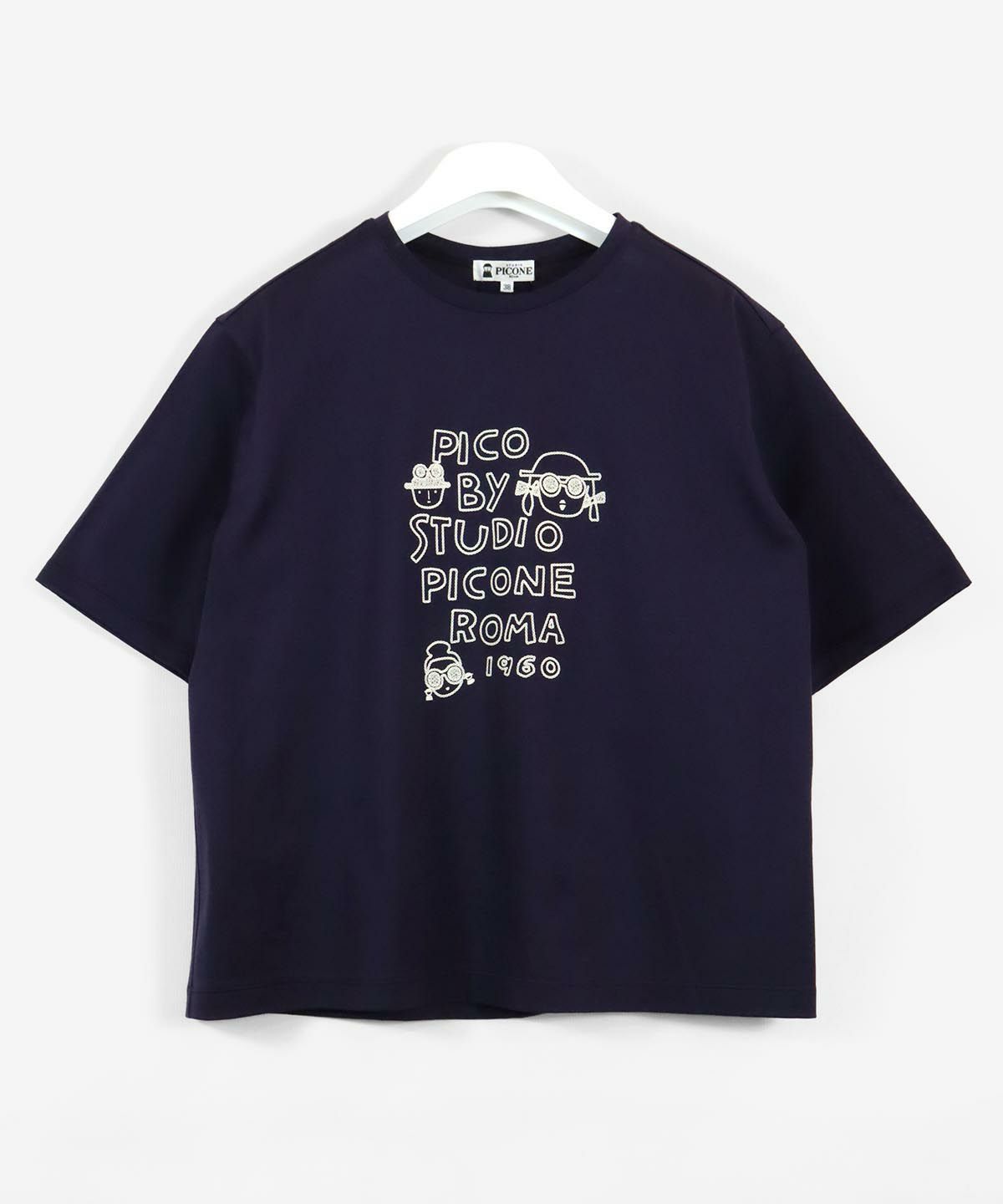 コットン100%冷感プルオーバー（ネイビー）