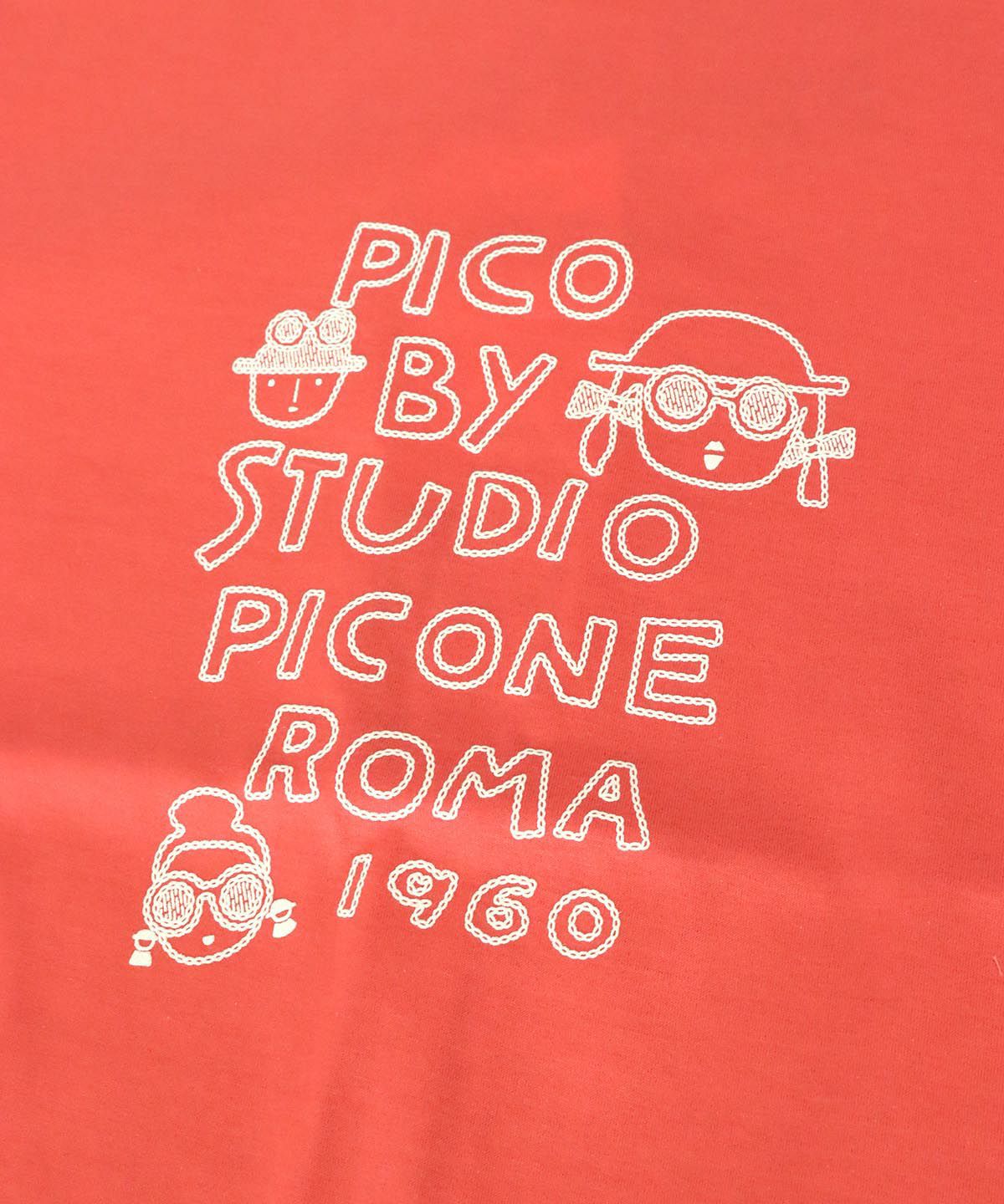 胸元デザイン部分（オレンジ）