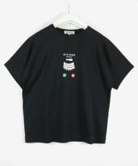 ピッコーネ　スタジオ　プルオーバー　淡いグリーン　３８　ゆったり バック千鳥格子柄長袖ハイネックプルオーバー|スタジオ