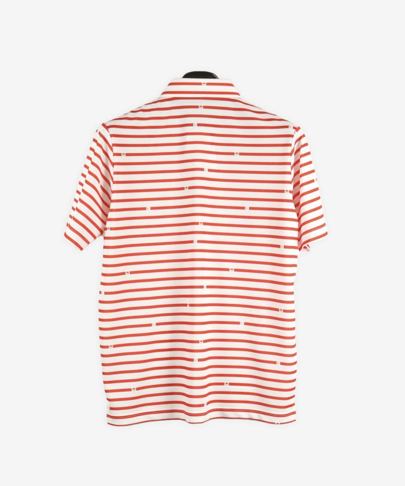 Picone Club｜鉛筆ボーダー半袖ポロシャツ | Rakuten Fashion