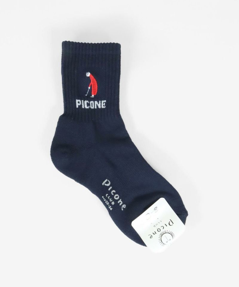 PICONE CLUB ピッコーネ　ギンガムチェック　ストレートパンツ　刺繍 刺繍ラインで差がつく、大人のギンガムチェックパンツ – ONE