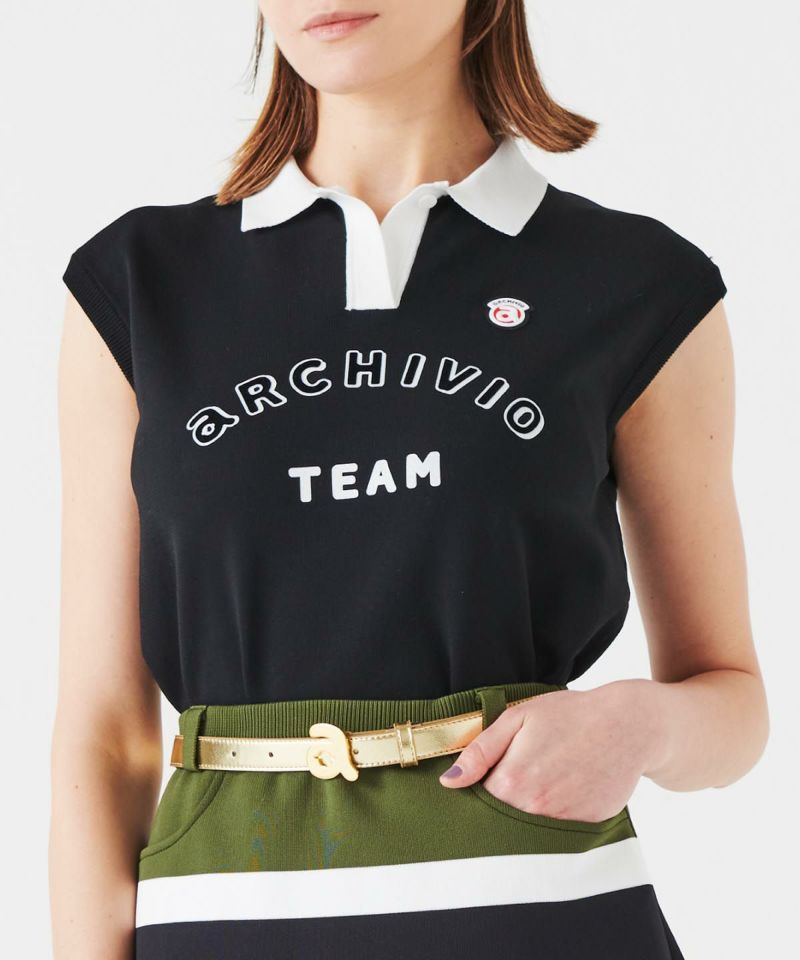 【美品】アルチビオ ARCHIVIO ハートロゴ シャツ 38 Mサイズ アルチビオ レディース Tシャツ - ゴルフウェア通販 ビキ