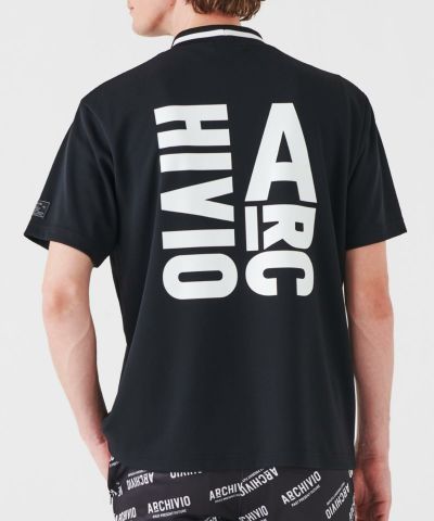 【メンズ】ハイネックハニカム半袖プルオーバー