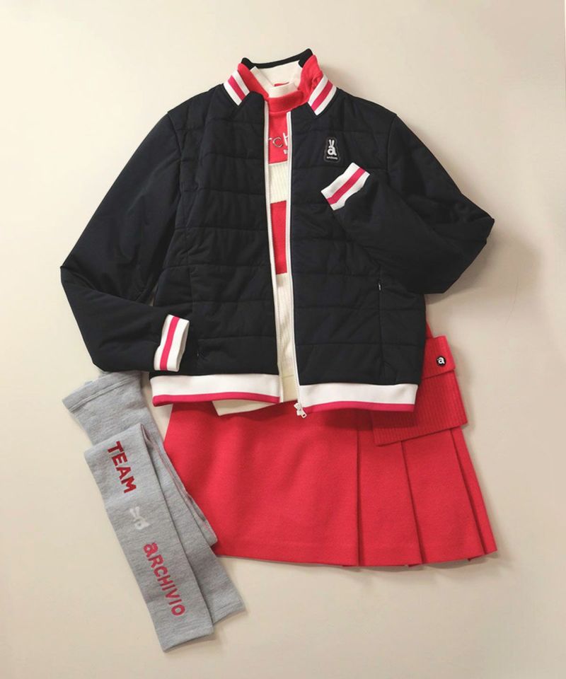 ARCHIVIO アルチビオ セーターとスカートセット　赤　38 ARCHIVIO アルチビオ セーターとスカートセット 赤 38 ARCHIVIO