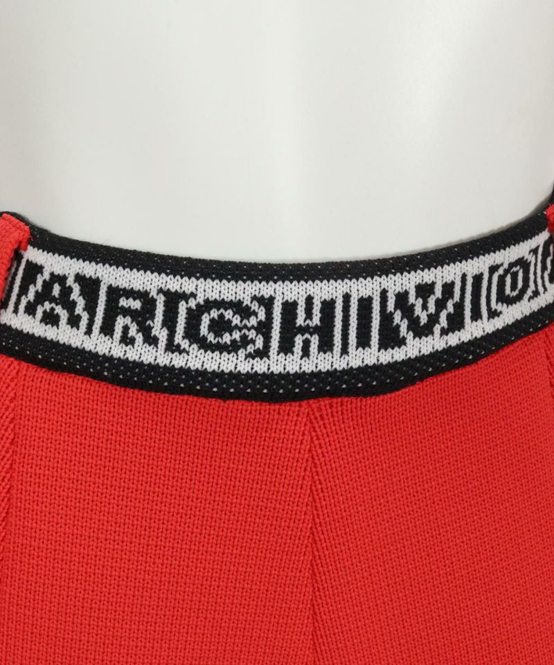 ARCHIVIO アルチビオゴルフスカート　ニットロゴバッチ38 ウエストロゴニットスカート|アルチビオ - ゴルフウェアや婦人服通販