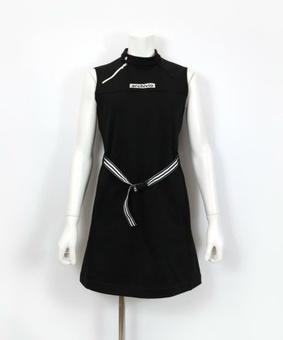 アルチビオ ワンピース ベルト付き裏起毛ワンピース|アルチビオ - ゴルフウェアや婦人服通販