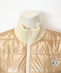 メタリックキルト保温ベスト|アルチビオ - ゴルフウェアや婦人服通販