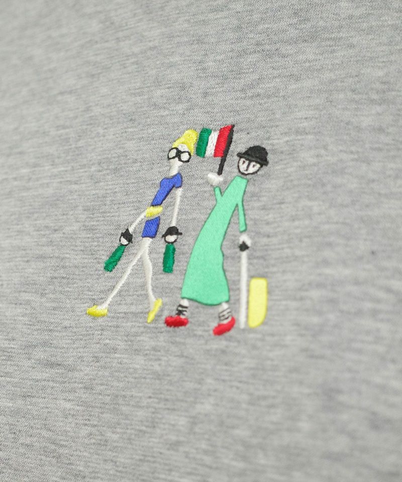 オンラインストア・店舗限定商品】コットン100％UV冷感刺繍プル