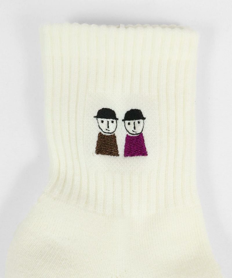ピコ刺繍ソックス|スタジオピッコーネ - ゴルフウェアや婦人服通販