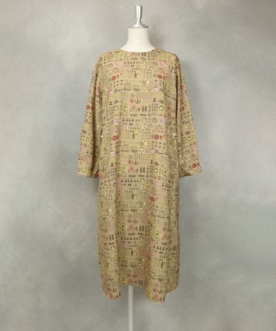 総柄ワンピース|スタジオピッコーネ - ゴルフウェアや婦人服通販