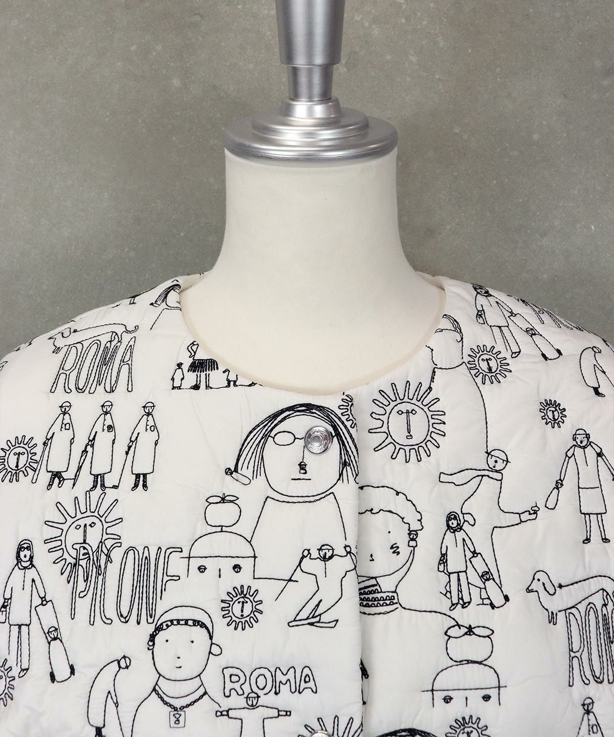 総柄刺繍ジャケット|スタジオピッコーネ-アウトレット- - ゴルフウェア