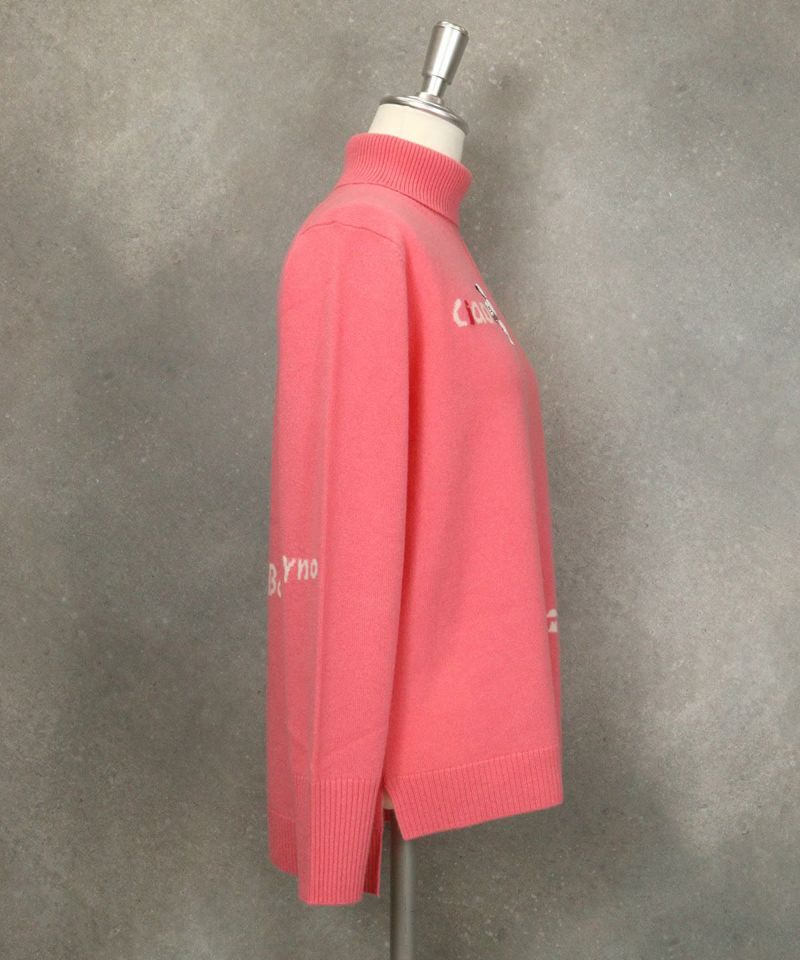 専用です　　　ピッコーネ☆タートルセーター RBC】【秋冬】ウールタートルネックニットセーター/レッド/ZEGNA