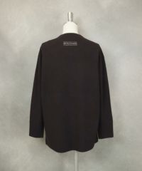 ADORE Ｖネックニットレーヨン　オーバーニット 6(ROKU)＞レーヨン ナイロン シアー Vネック ニットプルオーバー