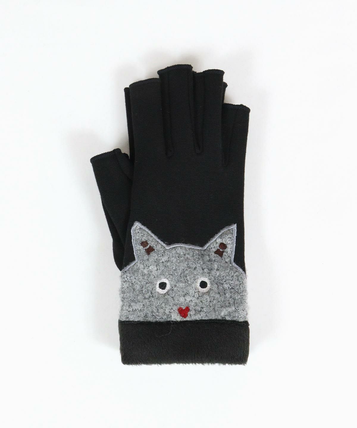 ネコ刺繍手袋|スタジオピッコーネ - ゴルフウェアや婦人服通販 