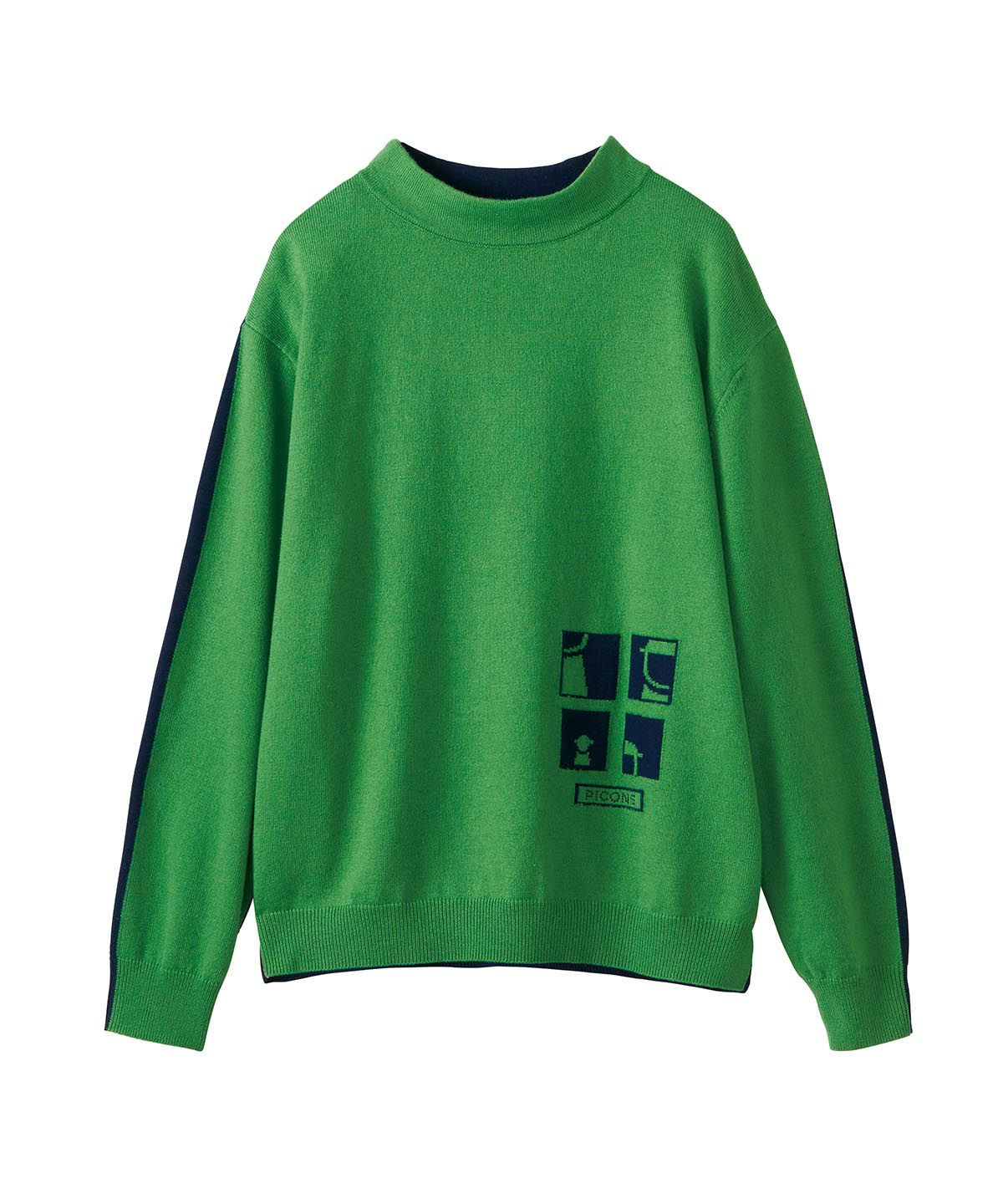 ウール100%長袖ニットプルオーバー|スタジオピッコーネ-アウトレット