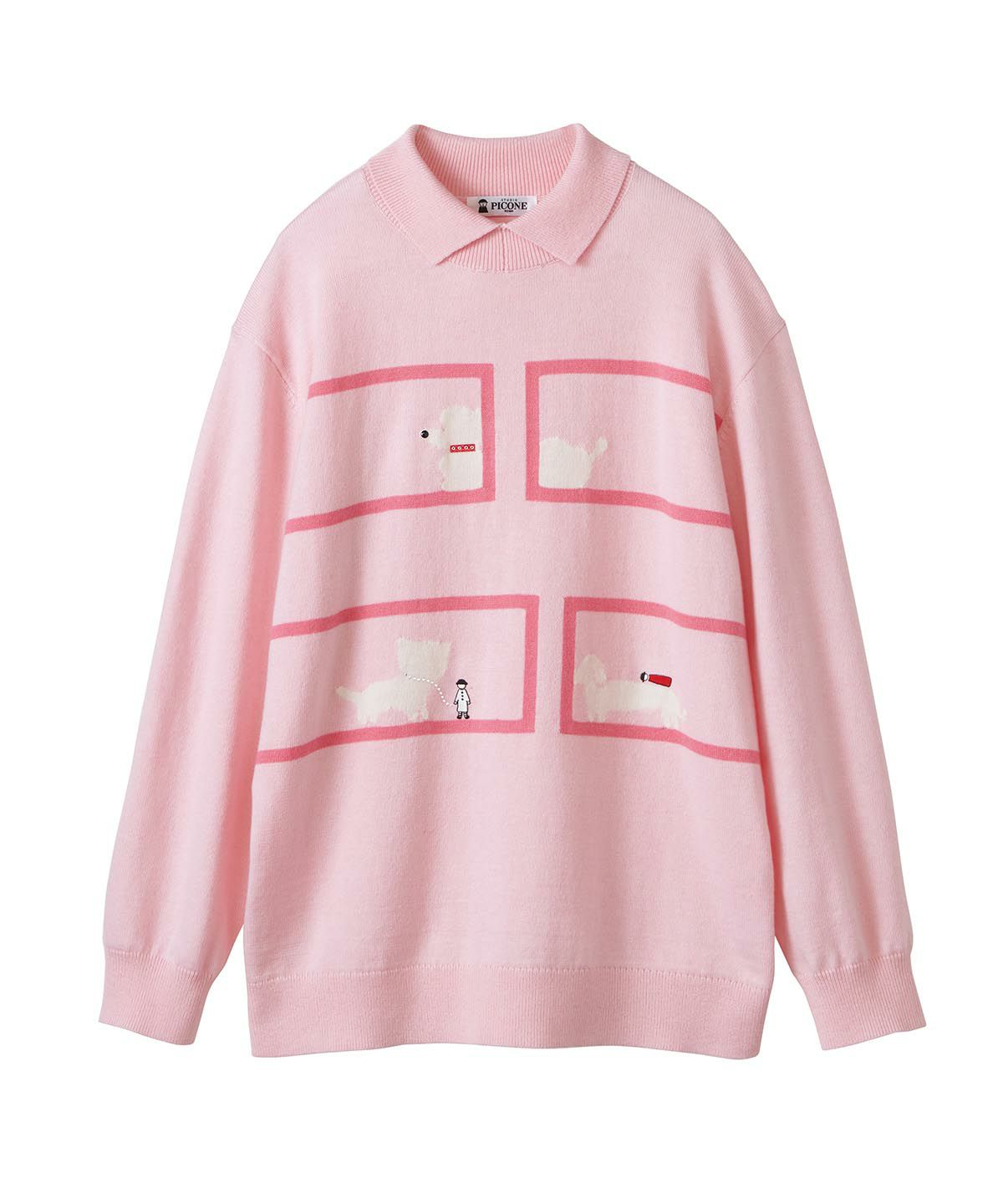 2025 ピッコーネプルオーバー38ピンクローズ 