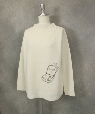 美品　ピッコーネ PICONE チュニック　40 ブラック　刺繍　ビーズ 美品 ピッコーネ PICONE チュニック 40 ブラック 刺繍 ビーズ
