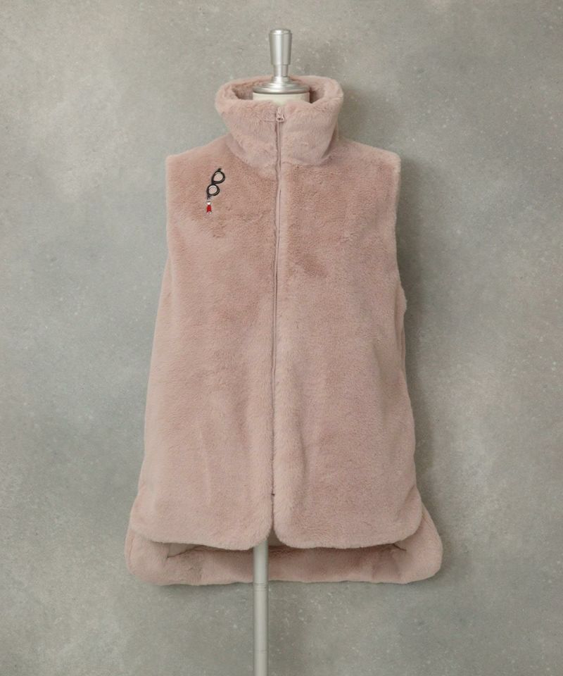 フェイクファーベスト|スタジオピッコーネ - ゴルフウェアや婦人服通販