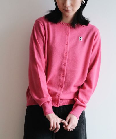 カシミヤ混ニットカーディガン